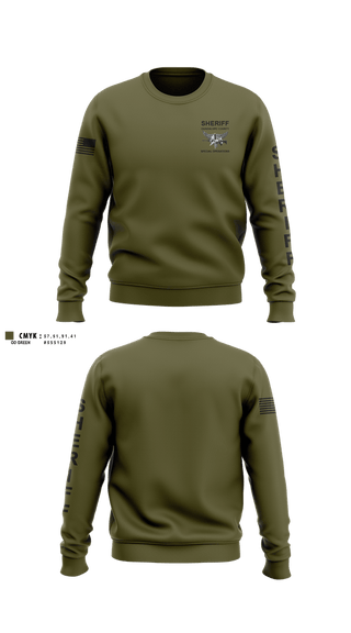 Crew Neck Sweatshirt, Guadalupe County SWAT, Police, Teamtime, Team time, sublimation, custom sports apparel, team uniforms, spirit wear, spiritwear, sports uniforms, custom shirts, team store, custom team store, fundraiser sports, apparel fundraiser