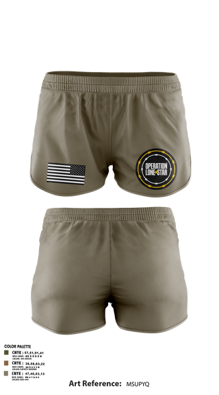 Ranger Panties, , National Guard, Teamtime, Team time, sublimation, custom sports apparel, team uniforms, spirit wear, spiritwear, sports uniforms, custom shirts, team store, custom team store, fundraiser sports, apparel fundraiser