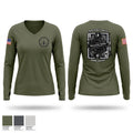 Huntsville Police Department Bomb Squad 61951311 Women's Long Sleeve V-neck Shirt - 1