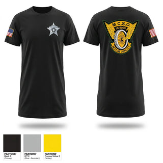 Old School Cotton Feel Shirt, MCSO MOTORS, Police, Teamtime, Team time, sublimation, custom sports apparel, team uniforms, spirit wear, spiritwear, sports uniforms, custom shirts, team store, custom team store, fundraiser sports, apparel fundraiser