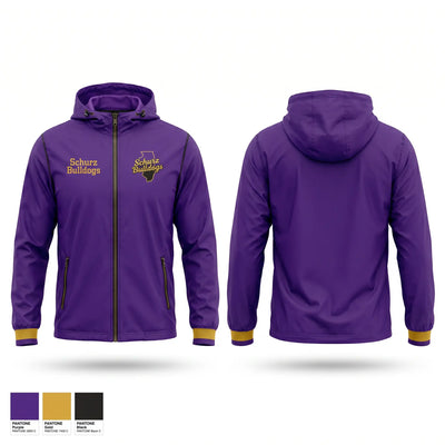 Schurz Bulldogs Windbreaker - 1