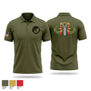 Short Sleeve Performance Polo, Passaic County Bomb Squad, Police, Teamtime, Team time, sublimation, custom sports apparel, team uniforms, spirit wear, spiritwear, sports uniforms, custom shirts, team store, custom team store, fundraiser sports, apparel fundraiser
