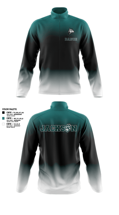 Fleece Jacket, Jackson Dance, Cheer, Teamtime, Team time, sublimation, custom sports apparel, team uniforms, spirit wear, spiritwear, sports uniforms, custom shirts, team store, custom team store, fundraiser sports, apparel fundraiser