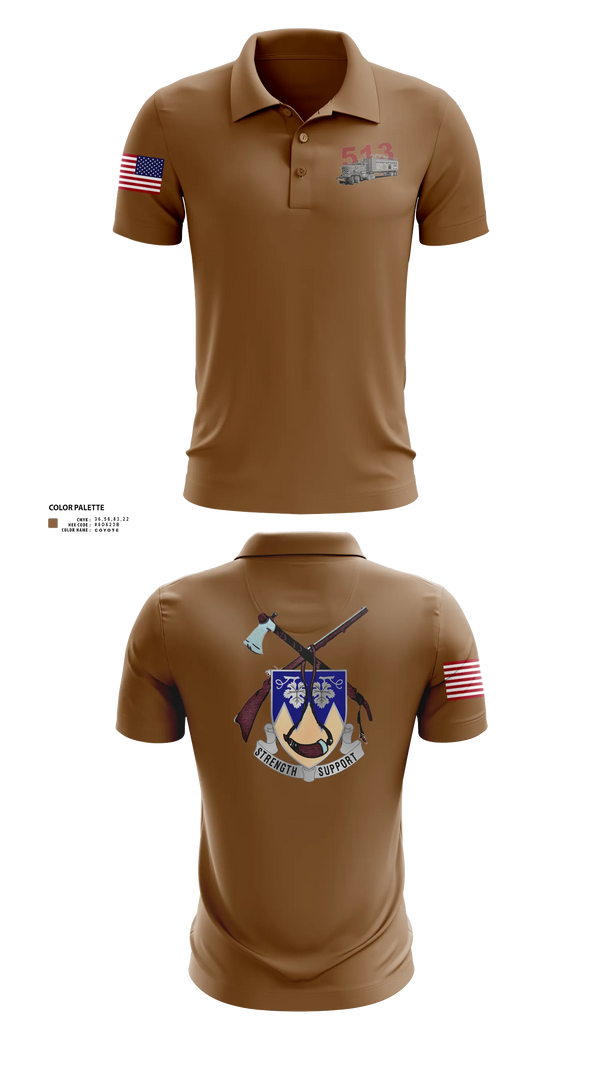 Short Sleeve Performance Polo, 593D CSC, Army, Teamtime, Team time, sublimation, custom sports apparel, team uniforms, spirit wear, spiritwear, sports uniforms, custom shirts, team store, custom team store, fundraiser sports, apparel fundraiser