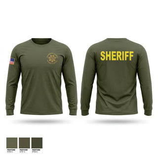 Long Sleeve Performance Shirt, Claiborne county sheriffs office, Police, Teamtime, Team time, sublimation, custom sports apparel, team uniforms, spirit wear, spiritwear, sports uniforms, custom shirts, team store, custom team store, fundraiser sports, apparel fundraiser