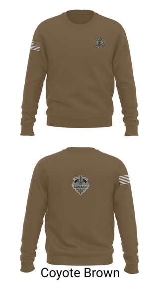 Crew Neck Sweatshirt, 4-10 CAV 3 ABCT 4 ID, , Teamtime, Team time, sublimation, custom sports apparel, team uniforms, spirit wear, spiritwear, sports uniforms, custom shirts, team store, custom team store, fundraiser sports, apparel fundraiser