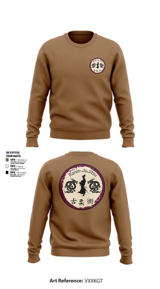 Crew Neck Sweatshirt, Ronin Jujitsu, , Teamtime, Team time, sublimation, custom sports apparel, team uniforms, spirit wear, spiritwear, sports uniforms, custom shirts, team store, custom team store, fundraiser sports, apparel fundraiser