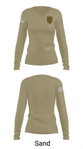 1st Infantry Division 14744110 Women's Long Sleeve V-neck Shirt - 97
