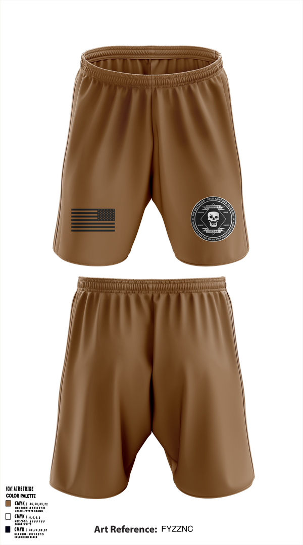 Athletic Shorts With Pockets, 1-37 AR, Army, Teamtime, Team time, sublimation, custom sports apparel, team uniforms, spirit wear, spiritwear, sports uniforms, custom shirts, team store, custom team store, fundraiser sports, apparel fundraiser