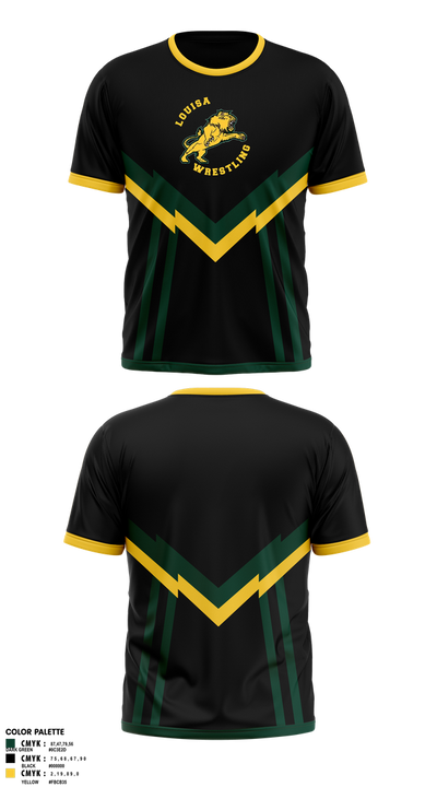 Louisa Wrestling 92315724 Short Sleeve Performance Shirt - 1