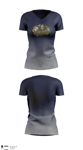 Womens Short Sleeve Vneck Shirt, Naches Valley Ranger Track & Field, Track & Field, Teamtime, Team time, sublimation, custom sports apparel, team uniforms, spirit wear, spiritwear, sports uniforms, custom shirts, team store, custom team store, fundraiser sports, apparel fundraiser
