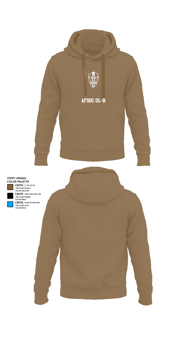 Hoodie, AFSOC OL-B, , Teamtime, Team time, sublimation, custom sports apparel, team uniforms, spirit wear, spiritwear, sports uniforms, custom shirts, team store, custom team store, fundraiser sports, apparel fundraiser