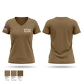 CFAO security 92538486 Women's Short Sleeve V-neck Shirt - 1