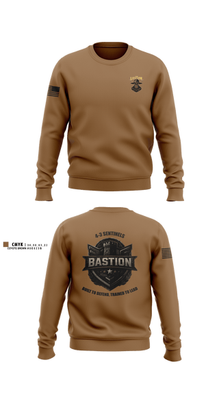 Crew Neck Sweatshirt, 3 Squad, Legion Platoon, Army, Teamtime, Team time, sublimation, custom sports apparel, team uniforms, spirit wear, spiritwear, sports uniforms, custom shirts, team store, custom team store, fundraiser sports, apparel fundraiser