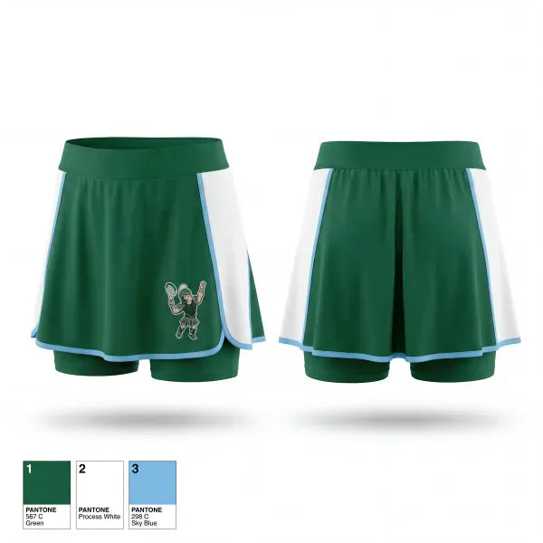 Skort, Turrentine Middle School Tennis, Tennis, Teamtime, Team time, sublimation, custom sports apparel, team uniforms, spirit wear, spiritwear, sports uniforms, custom shirts, team store, custom team store, fundraiser sports, apparel fundraiser