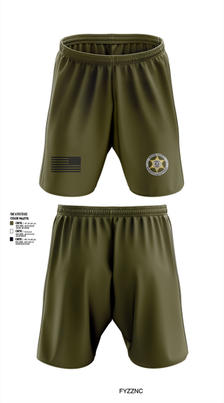 Athletic Shorts With Pockets, Wayne County Sheriff’s Department, , Teamtime, Team time, sublimation, custom sports apparel, team uniforms, spirit wear, spiritwear, sports uniforms, custom shirts, team store, custom team store, fundraiser sports, apparel fundraiser