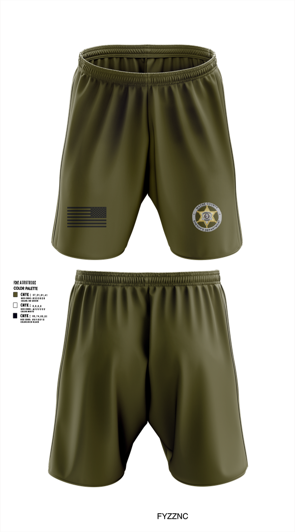 Athletic Shorts With Pockets, Wayne County Sheriff’s Department, , Teamtime, Team time, sublimation, custom sports apparel, team uniforms, spirit wear, spiritwear, sports uniforms, custom shirts, team store, custom team store, fundraiser sports, apparel fundraiser