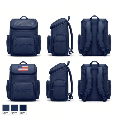 Gear Bag, SMRVFD, Fire Department, Teamtime, Team time, sublimation, custom sports apparel, team uniforms, spirit wear, spiritwear, sports uniforms, custom shirts, team store, custom team store, fundraiser sports, apparel fundraiser