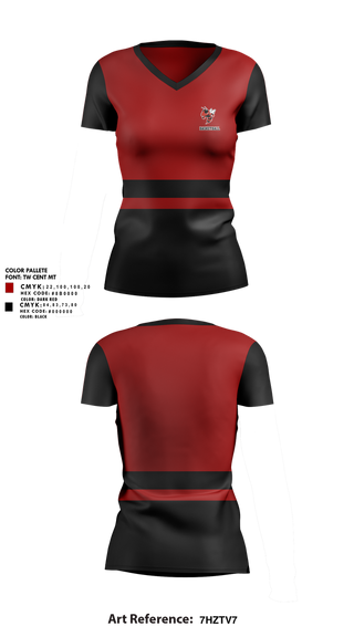 Womens Short Sleeve Vneck Shirt, Crystal City High School Hornets Basketball, Women's Basketball, Teamtime, Team time, sublimation, custom sports apparel, team uniforms, spirit wear, spiritwear, sports uniforms, custom shirts, team store, custom team store, fundraiser sports, apparel fundraiser