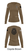 Vikings 78762125 Women's Long Sleeve V-neck Shirt - 17
