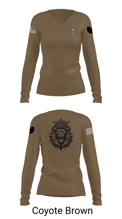 Vikings 78762125 Women's Long Sleeve V-neck Shirt - 17
