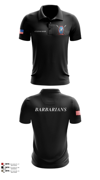 Short Sleeve Performance Polo, Libertyville Army Recruiting Company, Army, Teamtime, Team time, sublimation, custom sports apparel, team uniforms, spirit wear, spiritwear, sports uniforms, custom shirts, team store, custom team store, fundraiser sports, apparel fundraiser
