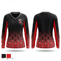 Hickory Hornets 66170430 Women's Long Sleeve V-neck Shirt - 1