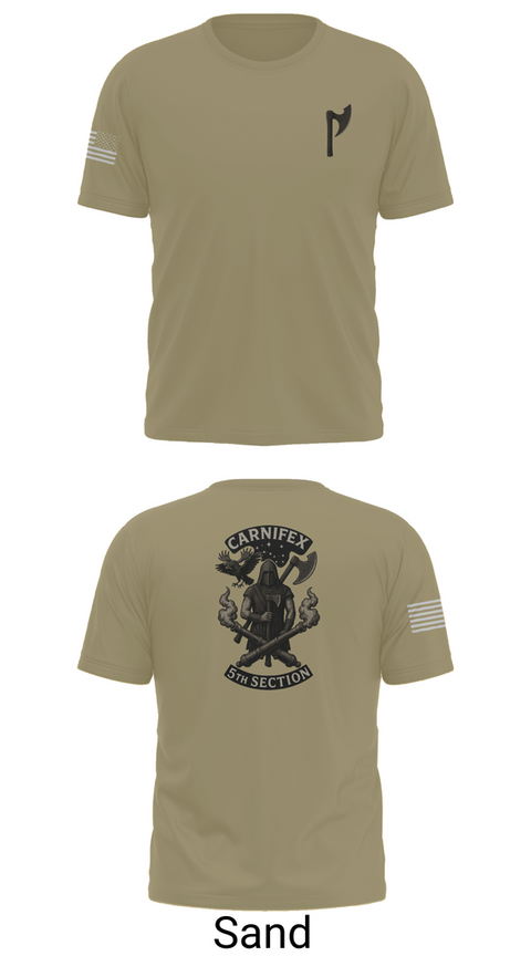 Short Sleeve Performance Shirt, 2-8 FA, C BTRY, , Teamtime, Team time, sublimation, custom sports apparel, team uniforms, spirit wear, spiritwear, sports uniforms, custom shirts, team store, custom team store, fundraiser sports, apparel fundraiser