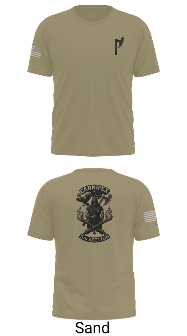 Short Sleeve Performance Shirt, 2-8 FA, C BTRY, , Teamtime, Team time, sublimation, custom sports apparel, team uniforms, spirit wear, spiritwear, sports uniforms, custom shirts, team store, custom team store, fundraiser sports, apparel fundraiser