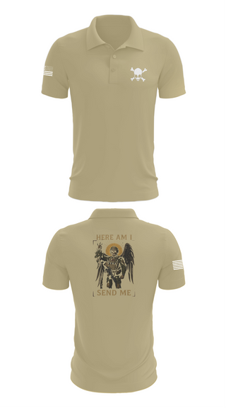 Short Sleeve Performance Polo, Charlie Co., , Teamtime, Team time, sublimation, custom sports apparel, team uniforms, spirit wear, spiritwear, sports uniforms, custom shirts, team store, custom team store, fundraiser sports, apparel fundraiser