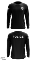 Bluffton PD 22287446 Long Sleeve Performance Shirt - 101
