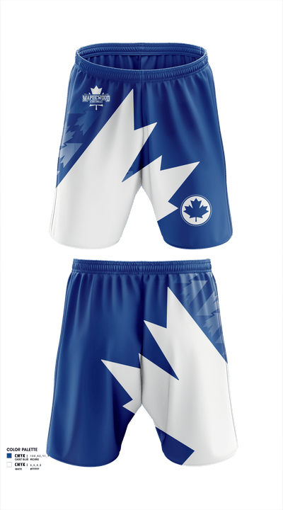 MAPLEWOOD FOOTBALL 88193662 Athletic Shorts With Pockets - 11