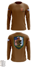 13TH Missile Defense Battery 47346318 Long Sleeve Performance Shirt - 8