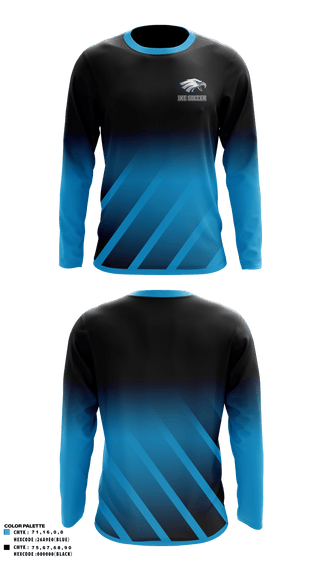 Long Sleeve Performance Shirt, IKE, Men's Soccer, Teamtime, Team time, sublimation, custom sports apparel, team uniforms, spirit wear, spiritwear, sports uniforms, custom shirts, team store, custom team store, fundraiser sports, apparel fundraiser