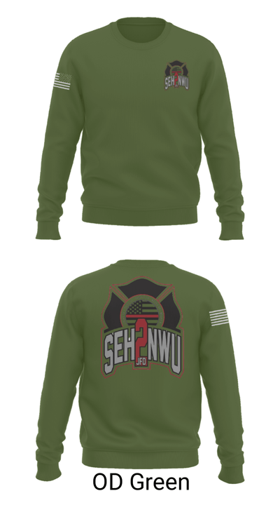 SEHNWU 1641965 Crew Neck Sweatshirt - 45