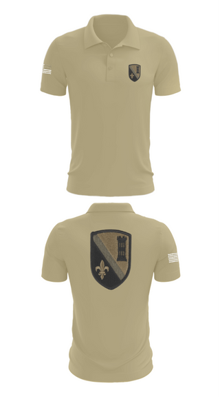 Short Sleeve Performance Polo, 844th ECC, National Guard, Teamtime, Team time, sublimation, custom sports apparel, team uniforms, spirit wear, spiritwear, sports uniforms, custom shirts, team store, custom team store, fundraiser sports, apparel fundraiser