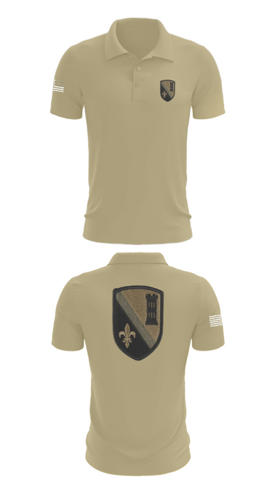 844th ECC 52332880 Short Sleeve Performance Polo - 83