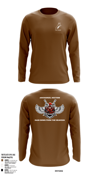 Long Sleeve Performance Shirt, Fox troop, Army, Teamtime, Team time, sublimation, custom sports apparel, team uniforms, spirit wear, spiritwear, sports uniforms, custom shirts, team store, custom team store, fundraiser sports, apparel fundraiser