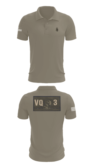Short Sleeve Performance Polo, VQ-3 DET TRVS, Navy, Teamtime, Team time, sublimation, custom sports apparel, team uniforms, spirit wear, spiritwear, sports uniforms, custom shirts, team store, custom team store, fundraiser sports, apparel fundraiser