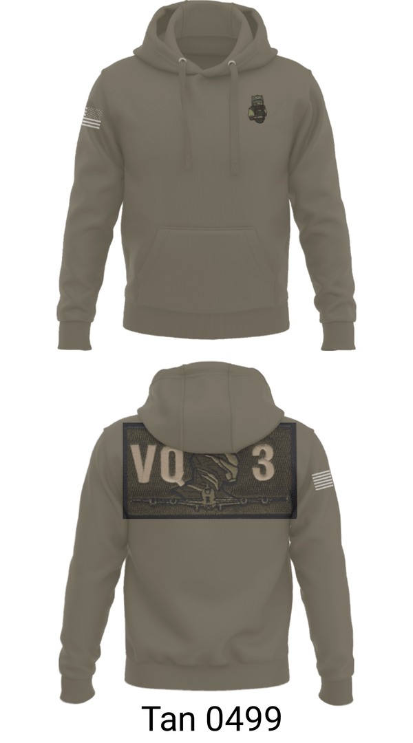 Hoodie, VQ-3 DET TRVS, Navy, Teamtime, Team time, sublimation, custom sports apparel, team uniforms, spirit wear, spiritwear, sports uniforms, custom shirts, team store, custom team store, fundraiser sports, apparel fundraiser