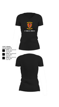 3/7 India Co. Wpns Plt 50459074 Women's Short Sleeve V-neck Shirt - 24