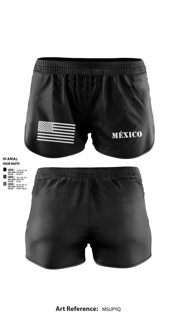 Ranger Panties, México, Army, Teamtime, Team time, sublimation, custom sports apparel, team uniforms, spirit wear, spiritwear, sports uniforms, custom shirts, team store, custom team store, fundraiser sports, apparel fundraiser