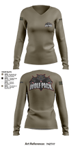 501st BSB 21749910 Women's Long Sleeve V-neck Shirt - 4