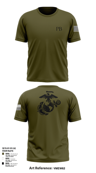 Short Sleeve Performance Shirt, 1/8, Marines, Teamtime, Team time, sublimation, custom sports apparel, team uniforms, spirit wear, spiritwear, sports uniforms, custom shirts, team store, custom team store, fundraiser sports, apparel fundraiser