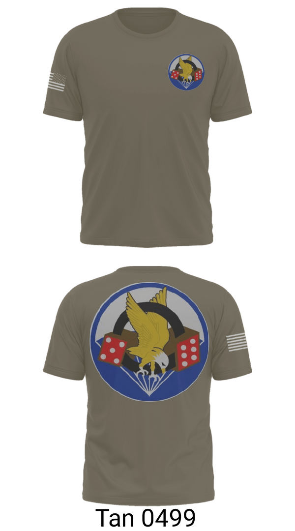 Short Sleeve Performance Shirt, 506th PIR, Army, Teamtime, Team time, sublimation, custom sports apparel, team uniforms, spirit wear, spiritwear, sports uniforms, custom shirts, team store, custom team store, fundraiser sports, apparel fundraiser