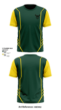New Milford Bulls Football And Cheerleading 19489077 Short Sleeve Performance Shirt - 8