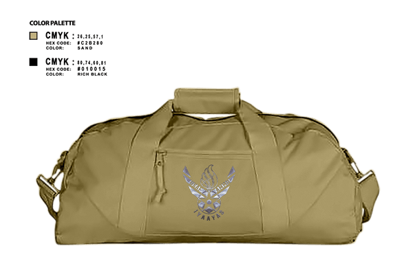 Duffle Bag, 7th Munitions Sq, Air Force, Teamtime, Team time, sublimation, custom sports apparel, team uniforms, spirit wear, spiritwear, sports uniforms, custom shirts, team store, custom team store, fundraiser sports, apparel fundraiser