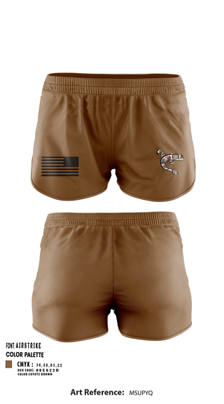 Ranger Panties, 725 SPO, Army, Teamtime, Team time, sublimation, custom sports apparel, team uniforms, spirit wear, spiritwear, sports uniforms, custom shirts, team store, custom team store, fundraiser sports, apparel fundraiser