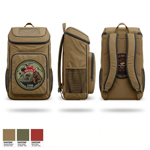Gear Bag, Honey badgers FMT, Army, Teamtime, Team time, sublimation, custom sports apparel, team uniforms, spirit wear, spiritwear, sports uniforms, custom shirts, team store, custom team store, fundraiser sports, apparel fundraiser
