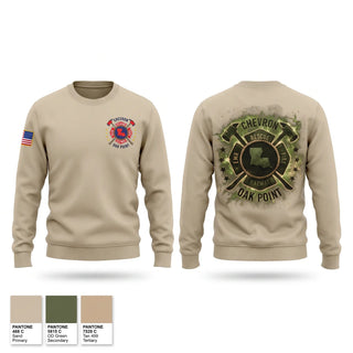 Crew Neck Sweatshirt, Chevron ERT, Fire Department, Teamtime, Team time, sublimation, custom sports apparel, team uniforms, spirit wear, spiritwear, sports uniforms, custom shirts, team store, custom team store, fundraiser sports, apparel fundraiser